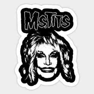 Ms.Tits Sticker